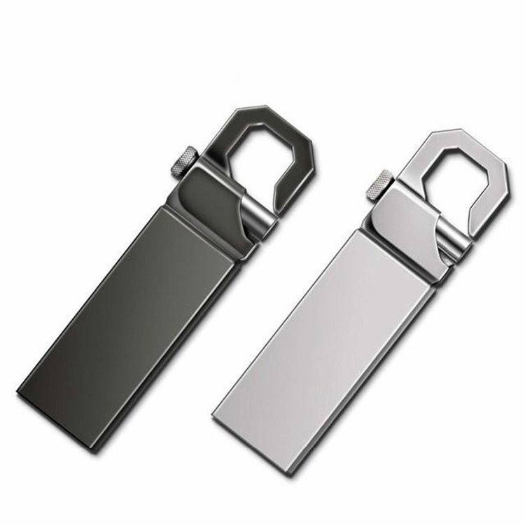 Waterproof Lobster Claw Metal Stick USB Flash Drive Keychain Large Storage Memory Stick Used for Data Transfer