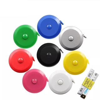 5ft Retractable Measuring Tape for Body Measurements with Plastic Outer Case