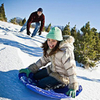 Round Snowboard Wear-resistant Flying Saucer Snowboard for Adults And Children