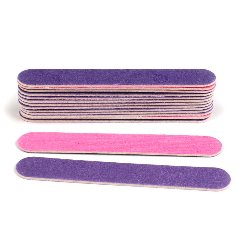 Salon Size Wood Emery Nail Files