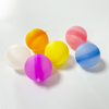 Reusable Silicone Water Balloons 2.17" Quick Fill Splash Balls, Soft Sensory Squeeze Toy for Outdoor Water Fight Summer Pool Toy