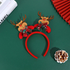 Christmas Headband Reindeer Antlers Hair Band Deer Horns Hair Hoop Women Girls Christmas Party Decoration Party