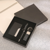 Pen Business Card Holder And Keychain Business Gift Set