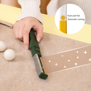 Portable Double Side Lint Remover Manual Clothes Fuzz Sweater Clean Shaver for Removing Dust and Pet Hair Reusable