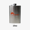 Durable 10oz 304 Stainless Steel Hip Flask with Leak-Proof Screw Cap, Sleek, pocket-friendly, and customizable.