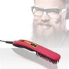 Multifunctional Portable Men Styling Comb Beard Straightener Hair Styler Electric Hot Comb Hair Straightening Curling Brush