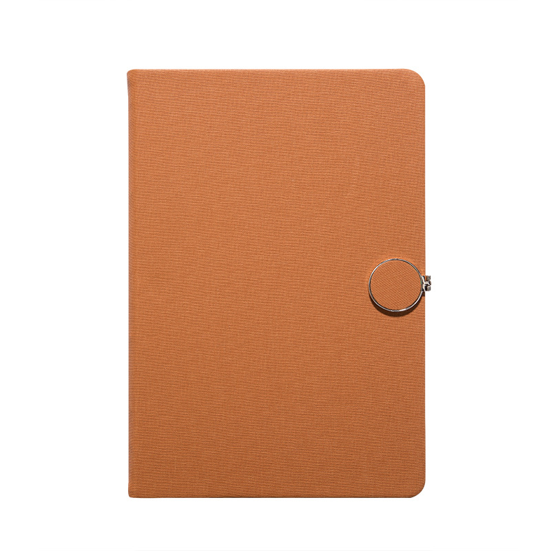 Business Premium Buckle Notebook Executive Journal for Leather Cover Office Journal Notebook