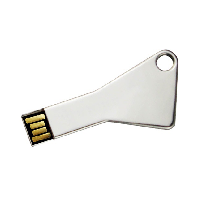 Key Shape USB Flash Drive Metal Thumb Drive USB2.0 Flash Disk Memory Stick Expansion Disk