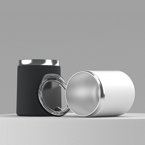 Stainless Steel Whiskey Glass 12 oz Double Walled Whiskey Tumbler