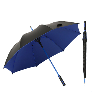 Premium 46" Arc Large Windproof All-weather Umbrella, 8 Ribs Classic UV Protection- Water Repellent Golf Umbrella