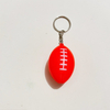 Foot Ball Shaped Stress Reliever w/ Keychains