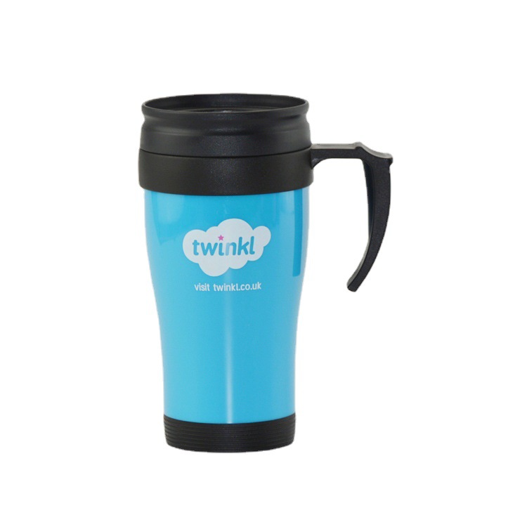 16Oz Double Wall PlasticTumbler with Handle