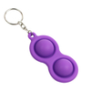 2 Pop Bubbles Keychain