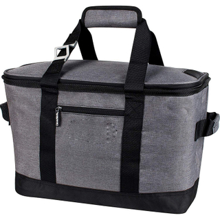Collapsible Beach Cooler Bag Insulated Leakproof Portable Cooler Bag for Lunch, Camping, and Road Trips