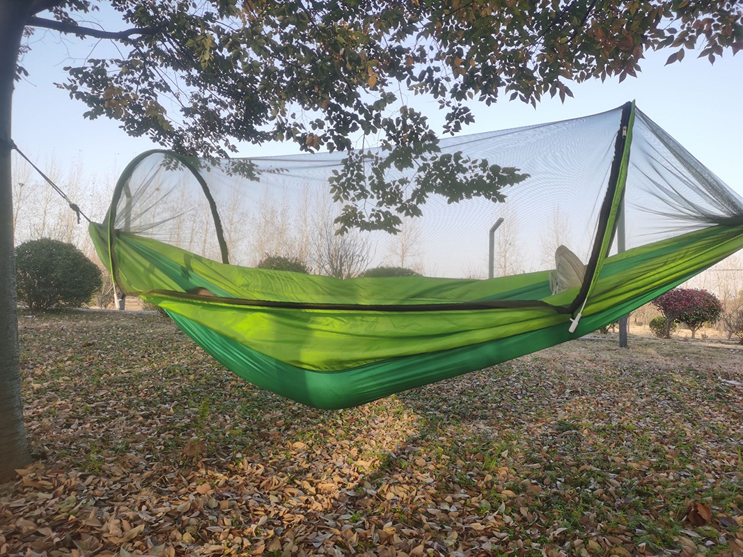 Automatic Quick Open Mosquito Net Hammock