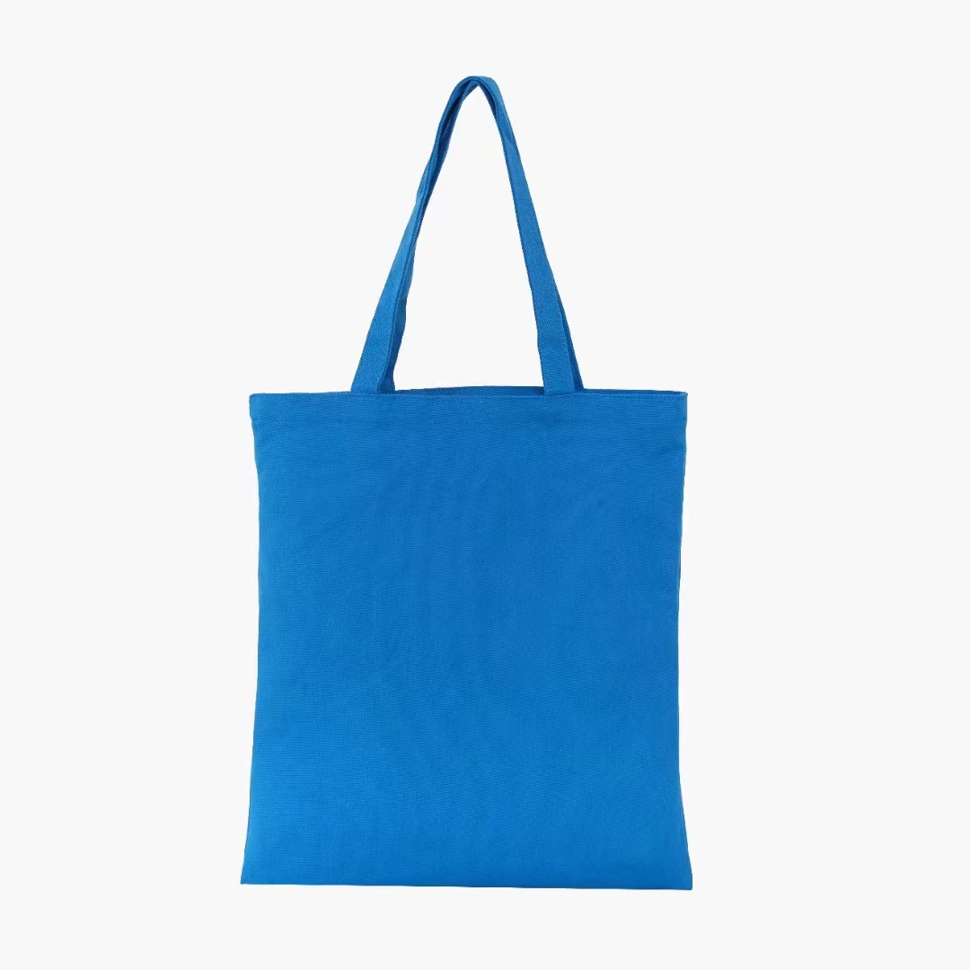 Colorful 10 oz Canvas Shopping Tote Bag