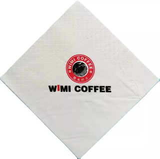 White Beverage Napkins Cocktail Restaurant Paper Napkins