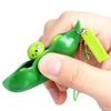 Pea Popper Fidget Toy Keychain