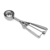 Stainless Steel Ice Cream Scooper with Trigger Cookie Scoops for Baking Easy to Clean Highly Durable Ergonomic Handle