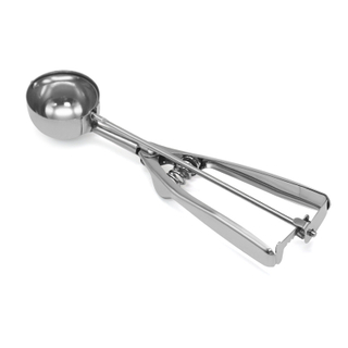 Stainless Steel Ice Cream Scooper with Trigger Cookie Scoops for Baking Easy to Clean Highly Durable Ergonomic Handle