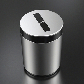 Car Ashtray Automatic Opening and Closing Ashtray with LED Light, Smokeless Ashtray 80mm Sensing Distance for Car