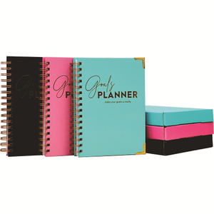 2024 Daily Planner, Weekly Planner & Monthly Planner, Spiral-Bound Planning Notebook Agenda Journal for Efficient Organization， A5 Size