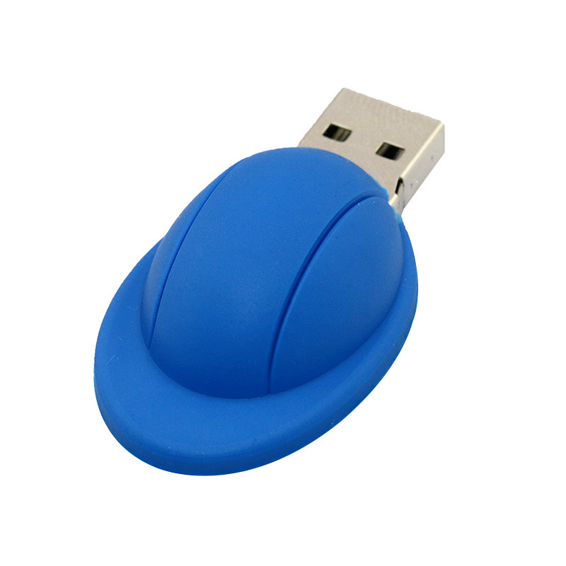 PVC 3D Helmet USB Flash Drives