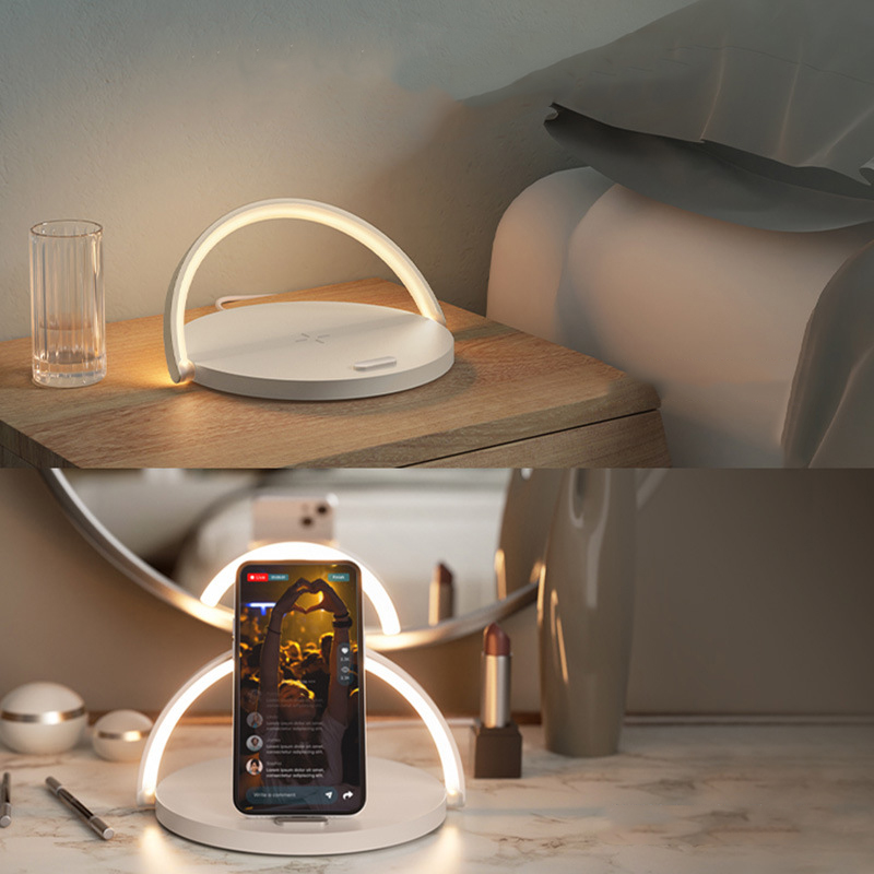 LED Night Light with Wireless Charger