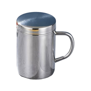 14 oz. 316 Stainless Steel Insulated Coffee Mug With Spill Resistant Lid & Strong Handle