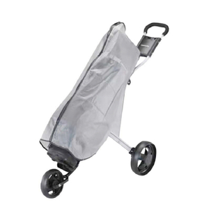 Transparent Waterproof Frosted PVC Golf Bag Rain Protection Cover with Hood for Golf Push Carts, Golf Bags