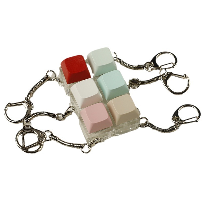 Keyboard Fidget Toy Keychain