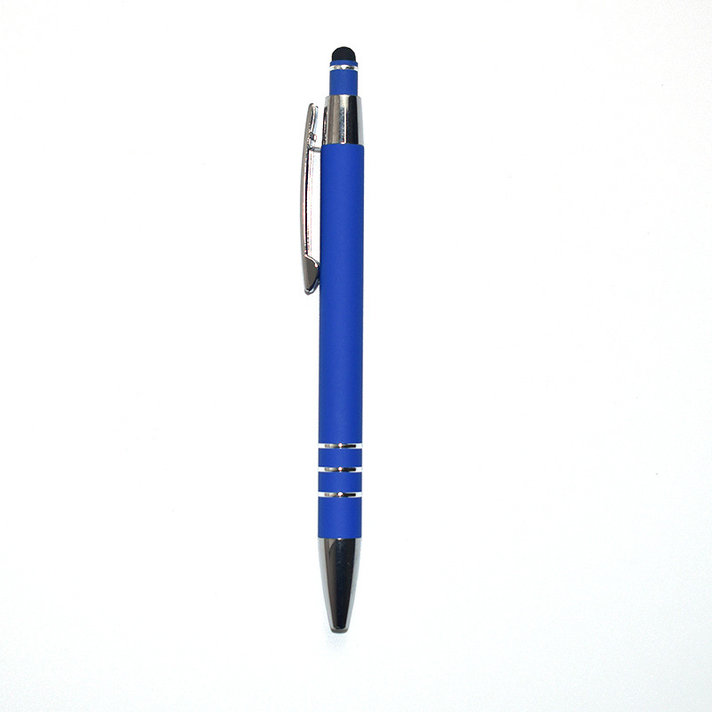 Stylus Pens -2 in1 Capacitive Touch Screen Ballpoint Pen Sensitive Stylus Tip For Smart Devices Metallic Barrel