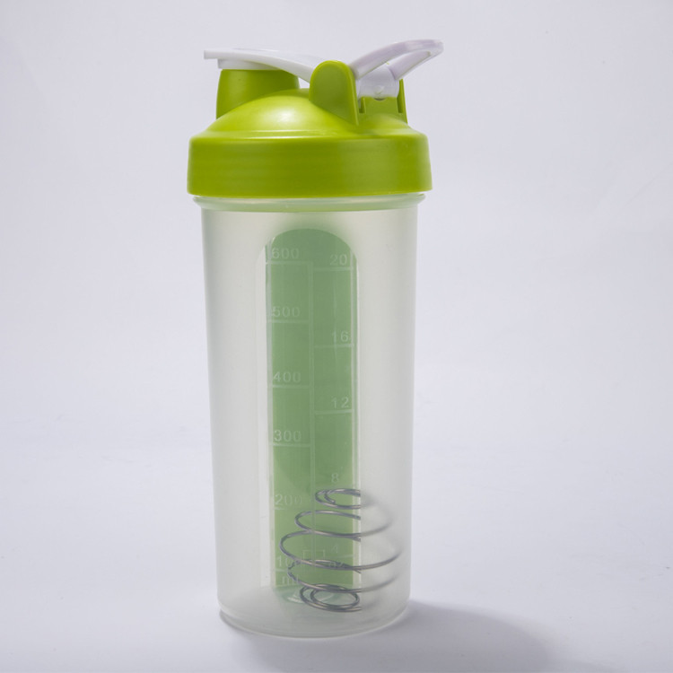 20 oz. of Promotional Shake Water Bottle With Pill Case