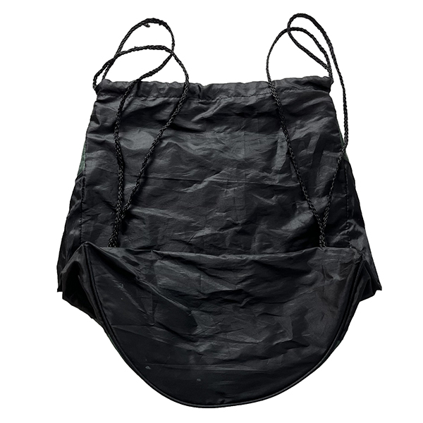 Lightweight Portable Drawstring Bag Folding Backpack Storage Bag with Mesh and Bottom Holder