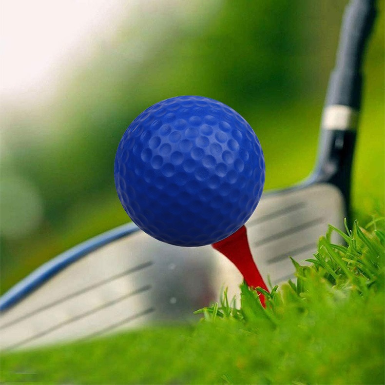 Dia 1.65-inch PU Foam Golf Ball, Soft 42mm Foam Golf Practice Balls for Indoors or Outdoors