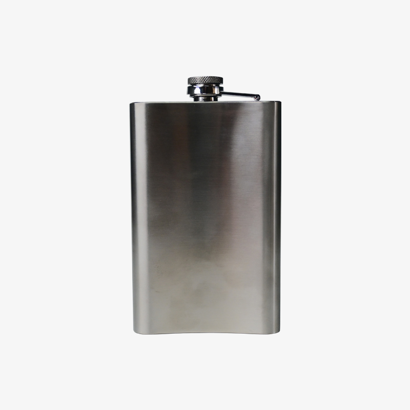 Durable 10oz 304 Stainless Steel Hip Flask with Leak-Proof Screw Cap, Sleek, pocket-friendly, and customizable.