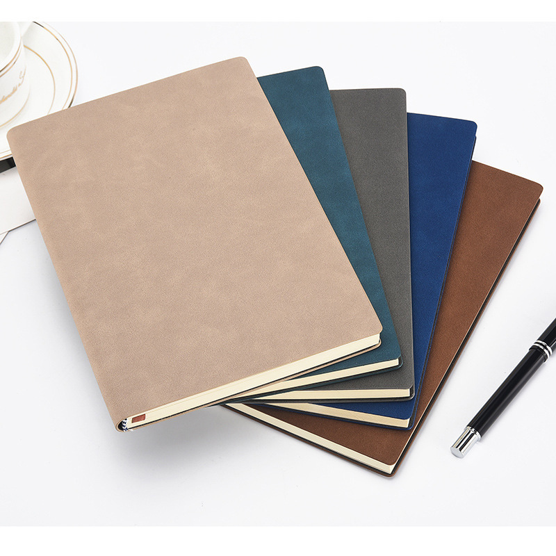 Journal Gift Set Leather Notebooks Writing Pads College Ruled Notebook Pen Sets for Men A5 100 Sheets