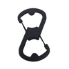 Carabiner with Double-Sided Bottle Openers