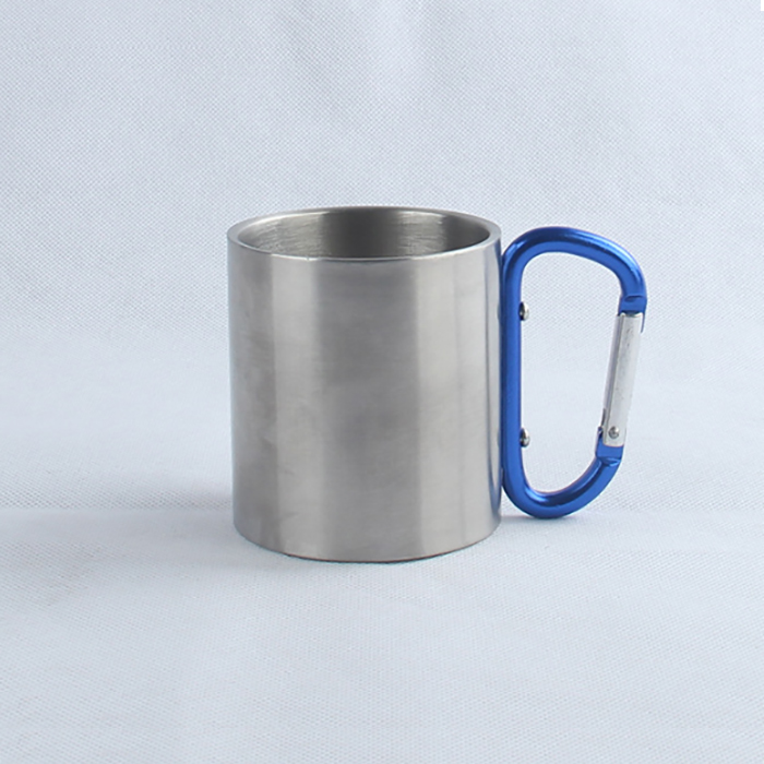7oz Metal Carabiner Mugs