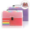 A4 Organ Package Folder Multi-page Rainbow Accordion Package 13-26 File Storage Package Folder