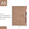 2023 Daily Planner PU Leather Cover Pen Loop Perfect Business Organizer