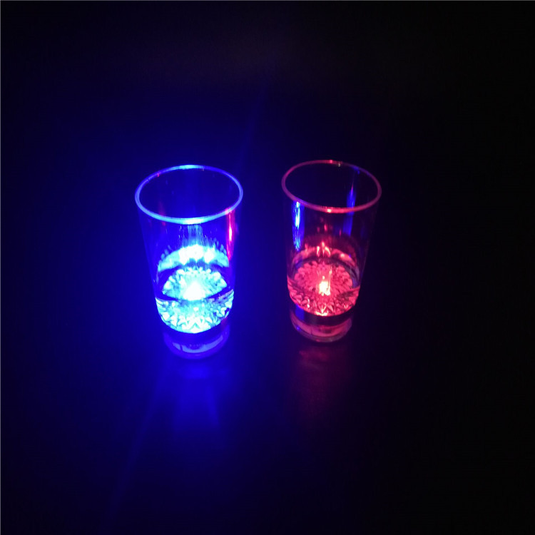 Colorful Light Glass Bar Nightclub Party Atmosphere Light Beer Glass Light Water Glass