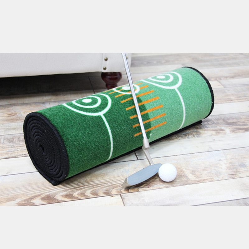 10 Foot Preminum Golf Putting Practice Mat Putting Green Mat Training Aid for Improving Putting Skills