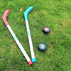 28" Heavy-Duty Plastic Hockey Sticks Sports Starter Set and Golfer Golf Games Set for Teens Adult Train Sport Game