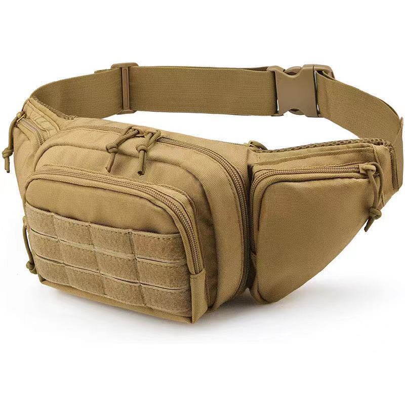 Tactical Fanny Pack EDC Military Waist Bag Utility Hip Belt Bag with Adjustable Strap for Hiking Climbing Fishing Hunting Camping