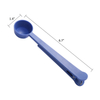 2 in 1 Coffee Scoop Clip Portable Spoon Measuring Sealing Handheld Spoons Household for Tea Milk Powder