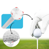 Reinforced Plastic Golf Tees - 3.25" Tall with Wide Four-Prong Cup and Custom Logo