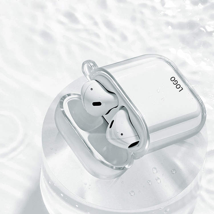 Customized Transparent Waterproof Printed LOGO Price Offer Suitable for Promotional Giveaway Bluetooth Headphone Protective Case