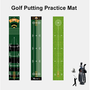 10 Foot Preminum Golf Putting Practice Mat Putting Green Mat Training Aid for Improving Putting Skills