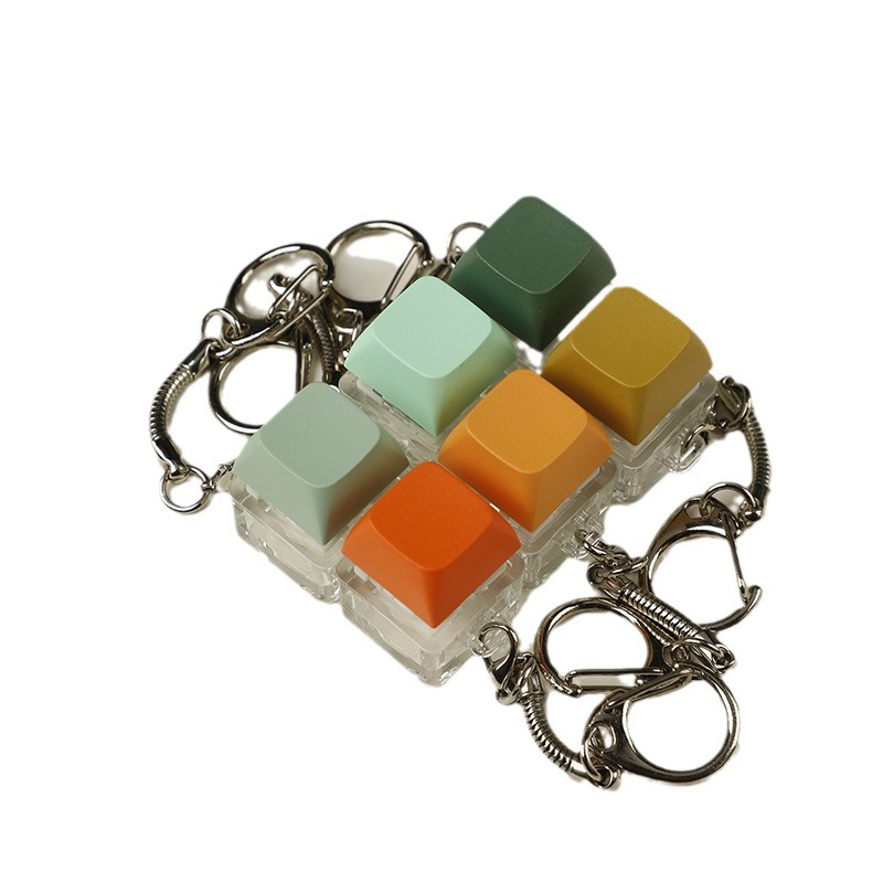 Keyboard Fidget Toy Keychain